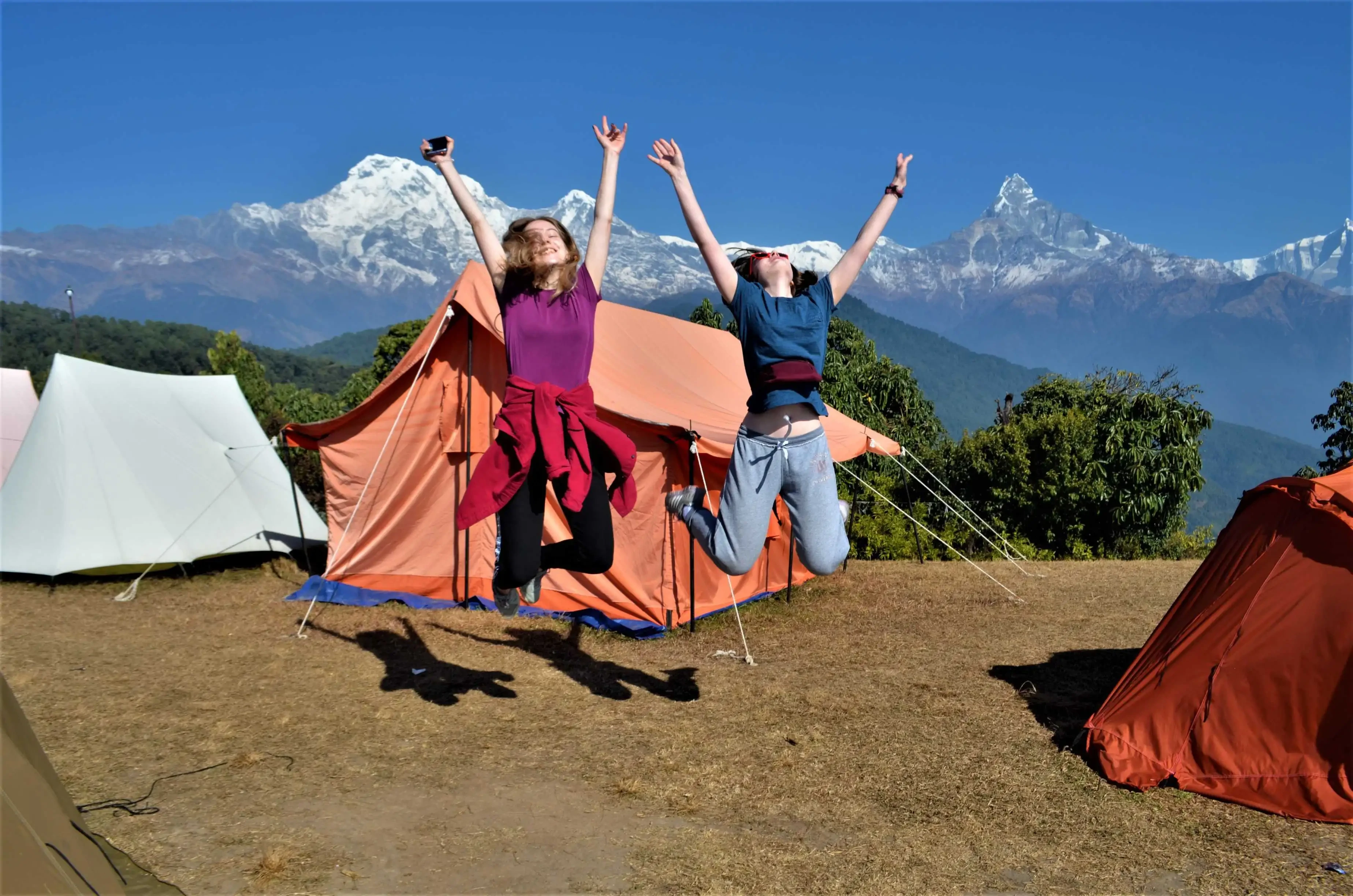 Australian Camp Day Hike From Pokhara